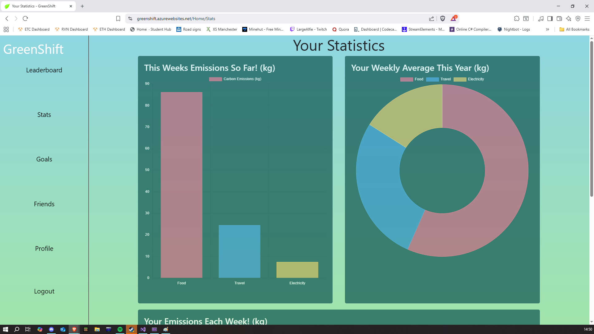 Greenshift home page